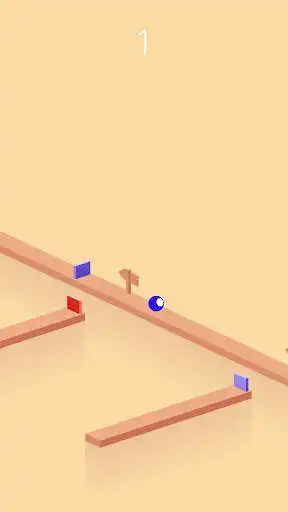 Play Ball Run - 3D Fun Rolling Game as an online game Ball Run - 3D Fun Rolling Game with UptoPlay