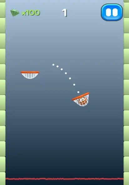 Play Ball Shot - Fling to Basket  and enjoy Ball Shot - Fling to Basket with UptoPlay