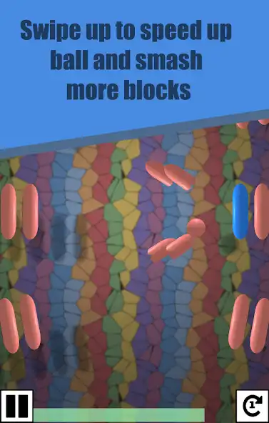 Play Ball Smashes Block - Fast action block smashing as an online game Ball Smashes Block - Fast action block smashing with UptoPlay