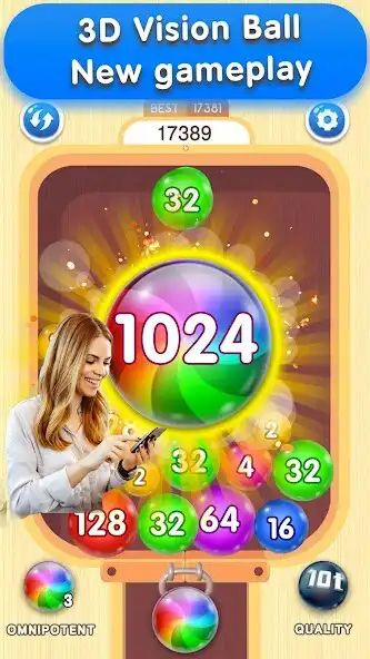 Play Balls Merge as an online game Balls Merge with UptoPlay
