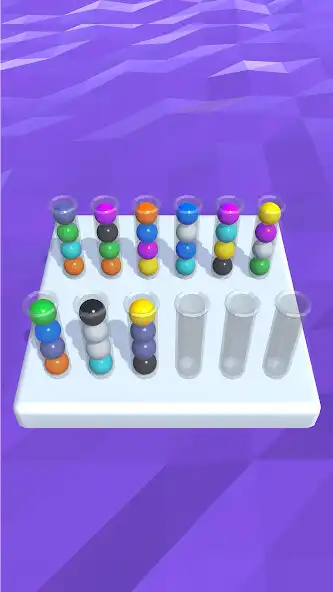 Play Ball Sort 3D -Sort Tube Puzzle  and enjoy Ball Sort 3D -Sort Tube Puzzle with UptoPlay