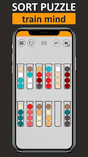 Play Ball Sort Challenge - Brain training puzzle  and enjoy Ball Sort Challenge - Brain training puzzle with UptoPlay