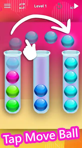 Speel Ball Sort - Color Puzzle Game en geniet van Ball Sort - Color Puzzle Game met UptoPlay