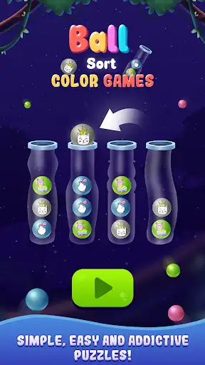 Play Ball Sort Color Puzzle Games  and enjoy Ball Sort Color Puzzle Games with UptoPlay