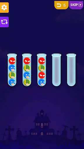 Play Ball Sort - Hero Sorting Puzzle  and enjoy Ball Sort - Hero Sorting Puzzle with UptoPlay