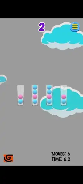 Play Ball Sort Mania as an online game Ball Sort Mania with UptoPlay