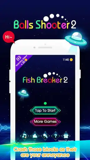 Play APK Balls Shooter 2  and enjoy Balls Shooter 2 with UptoPlay org.mggame.blocksbreaker2