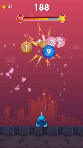 Play Balls Shooter - Balls Jump as an online game Balls Shooter - Balls Jump with UptoPlay