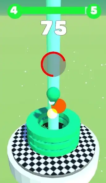 Play Ball Stack 3D as an online game Ball Stack 3D with UptoPlay