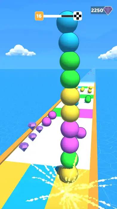 Play Ball Stacking as an online game Ball Stacking with UptoPlay