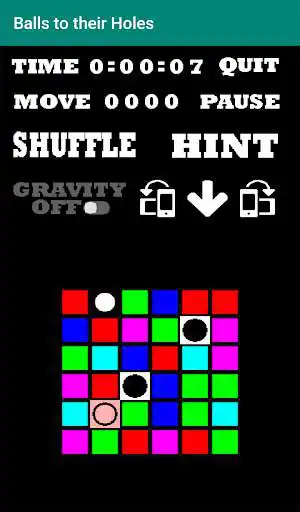 Play Balls to their Holes as an online game Balls to their Holes with UptoPlay