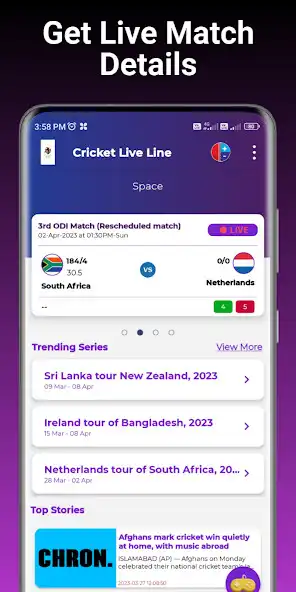 Play BallTracker: Cricket Live Line  and enjoy BallTracker: Cricket Live Line with UptoPlay