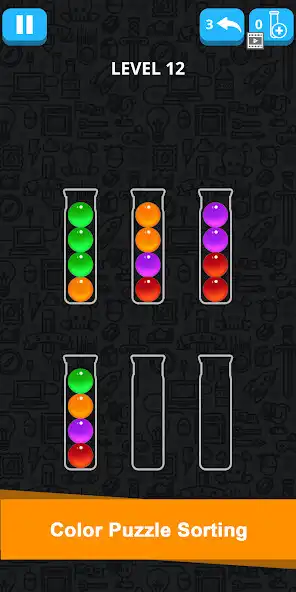 Play Ball  Water Sort Puzzle Game as an online game Ball  Water Sort Puzzle Game with UptoPlay