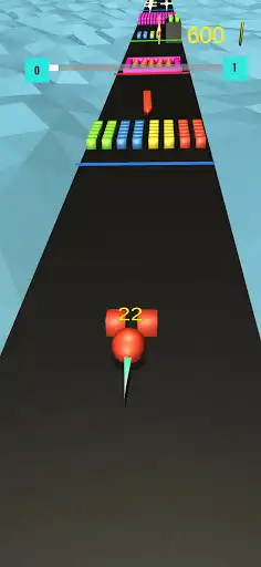 Play BallX Color 3D as an online game BallX Color 3D with UptoPlay