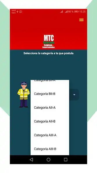 Play Balotario Examen MTC as an online game Balotario Examen MTC with UptoPlay
