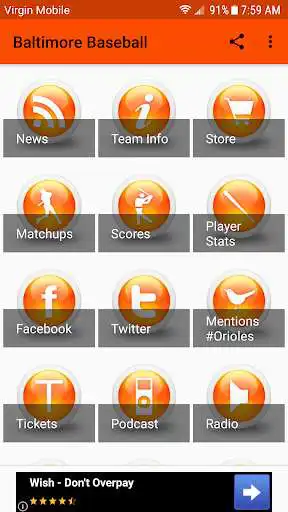 Play APK Baltimore Baseball  and enjoy Baltimore Baseball with UptoPlay net.andromo.dev86290.app216321