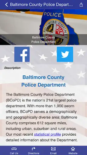 Play Baltimore County Police Department as an online game Baltimore County Police Department with UptoPlay