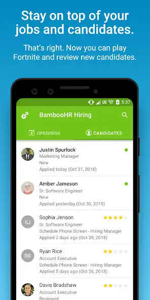 Play BambooHR Hiring as an online game BambooHR Hiring with UptoPlay