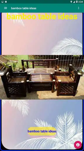 Play bamboo table ideas as an online game bamboo table ideas with UptoPlay