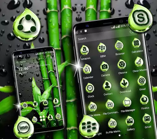 Play Bamboo Water Drop Theme as an online game Bamboo Water Drop Theme with UptoPlay