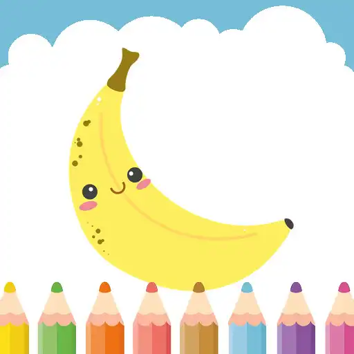Play Banana coloring book as an online game Banana coloring book with UptoPlay