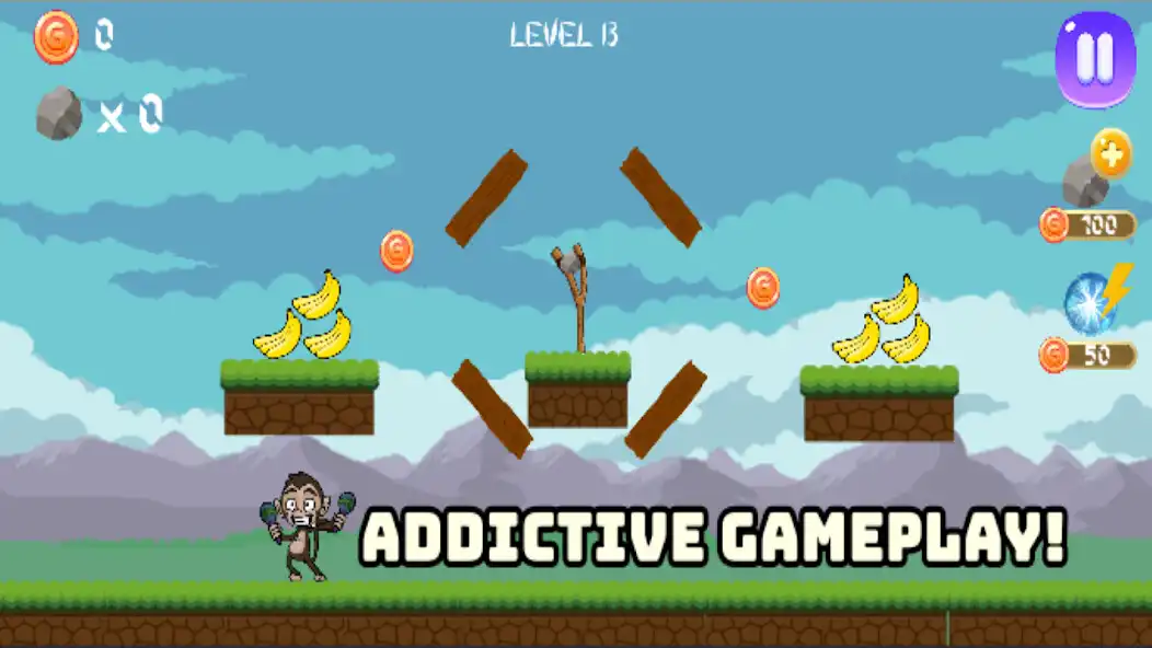 Play Banana Hunt- Knock Down Bananas!  and enjoy Banana Hunt- Knock Down Bananas! with UptoPlay