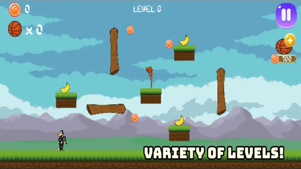 Play Banana Hunt- Knock Down Bananas! as an online game Banana Hunt- Knock Down Bananas! with UptoPlay