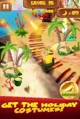 Play Banana Minion Adventure Rush 3D