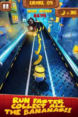 Play Banana Minion Adventure Rush 3D