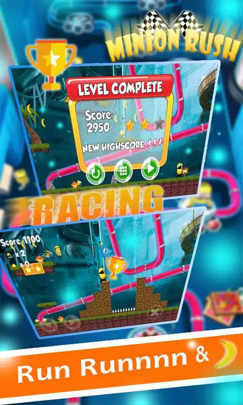 Play Banana Minion Adventure Rush