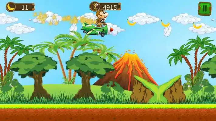 Play banana monkey-adventure jungle