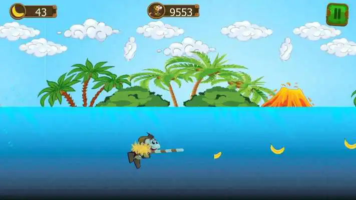 Play banana monkey-adventure jungle