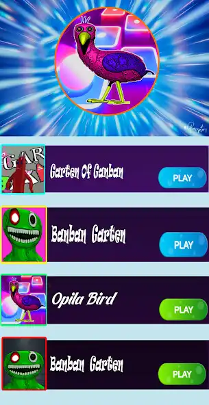 Play Banban Horror garten Hop tiles as an online game Banban Horror garten Hop tiles with UptoPlay