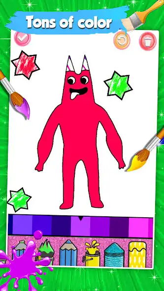 Play Banban of Garten Coloring Book  and enjoy Banban of Garten Coloring Book with UptoPlay