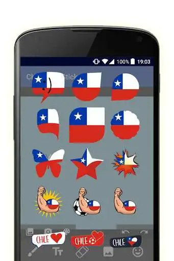 Play Bandera de Chile Pegatinas as an online game online Bandera de Chile Pegatinas with UptoPlay com.logramas.stickersparafotos.pegatinaschilenas Play Bandera de Chile Pegatinas as an online game Bandera de Chile Pegatinas with UptoPlay