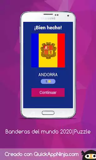 Play Banderas del mundo -Quiz as an online game Banderas del mundo -Quiz with UptoPlay