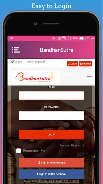Play BandhanSutra.com - Matrimony  Matchmaking App as an online game BandhanSutra.com - Matrimony  Matchmaking App with UptoPlay