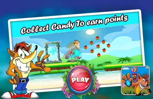 Play Bandicoot Crash Adventure