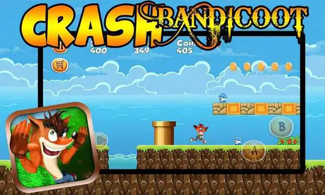 Play BANDICOOT RUN SUPER CRASH CRAZY