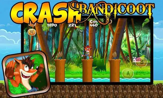 Play BANDICOOT RUN SUPER CRASH CRAZY