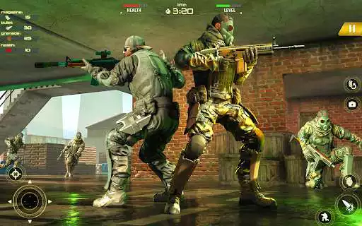 Play Banduk Game Real Fps Commando as an online game Banduk Game Real Fps Commando with UptoPlay