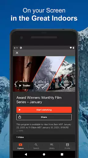 Play Banff Mountain Festival as an online game Banff Mountain Festival with UptoPlay