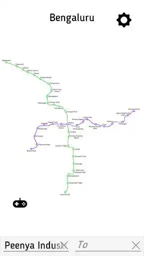 Play Bangalore Metro (Bengaluru subway) as an online game Bangalore Metro (Bengaluru subway) with UptoPlay