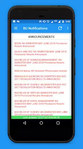 Play Bangalore University 2019-20 results: BU Connect