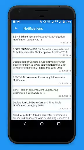 Play Bangalore University 2019-20 results: BU Connect