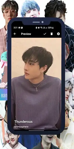 Play BangChan 3D Parallax Wallpaper  and enjoy BangChan 3D Parallax Wallpaper with UptoPlay