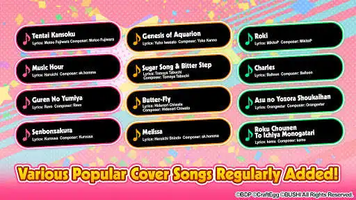 Play BanG Dream! Girls Band Party! as an online game BanG Dream! Girls Band Party! with UptoPlay