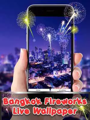 Play BangkokFireworks LiveWallpaper