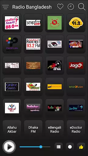 Play Bangladesh Radio Stations Online - Bangla FM AM as an online game Bangladesh Radio Stations Online - Bangla FM AM with UptoPlay