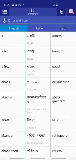 Play Bangla Latin Dictionary  and enjoy Bangla Latin Dictionary with UptoPlay
